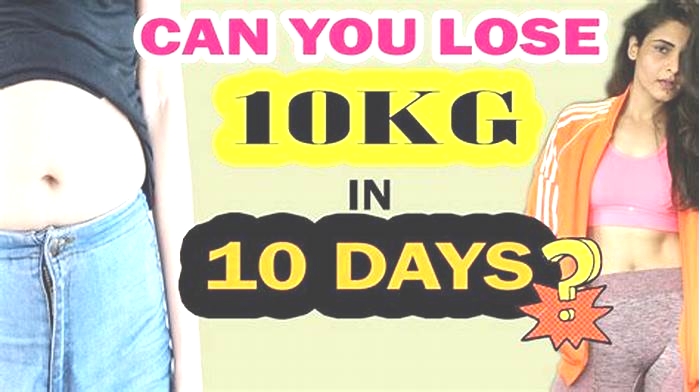 How can I lose 10 kgs in 20 days?