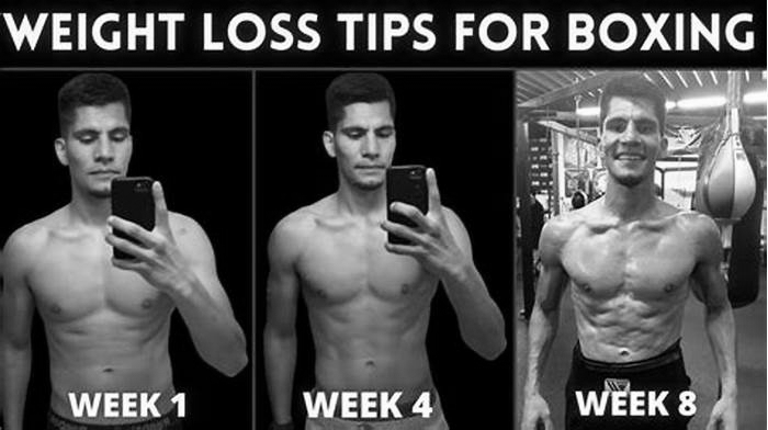 How do boxers lose fat fast?