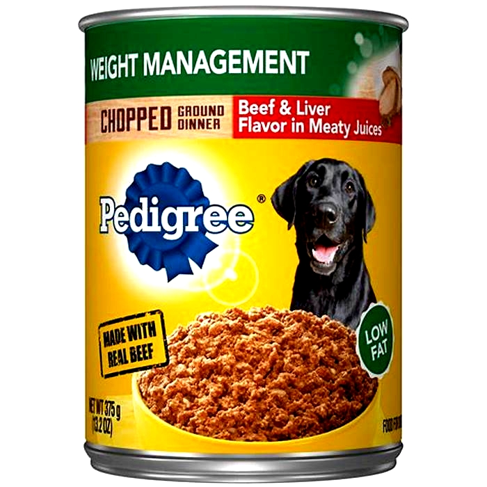 Is wet dog food higher in fat?